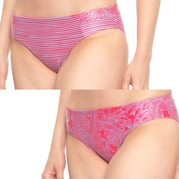 PrAna Reversible Innix Bikini bottoms Papaya Tradewinds - Picture 1 of 13